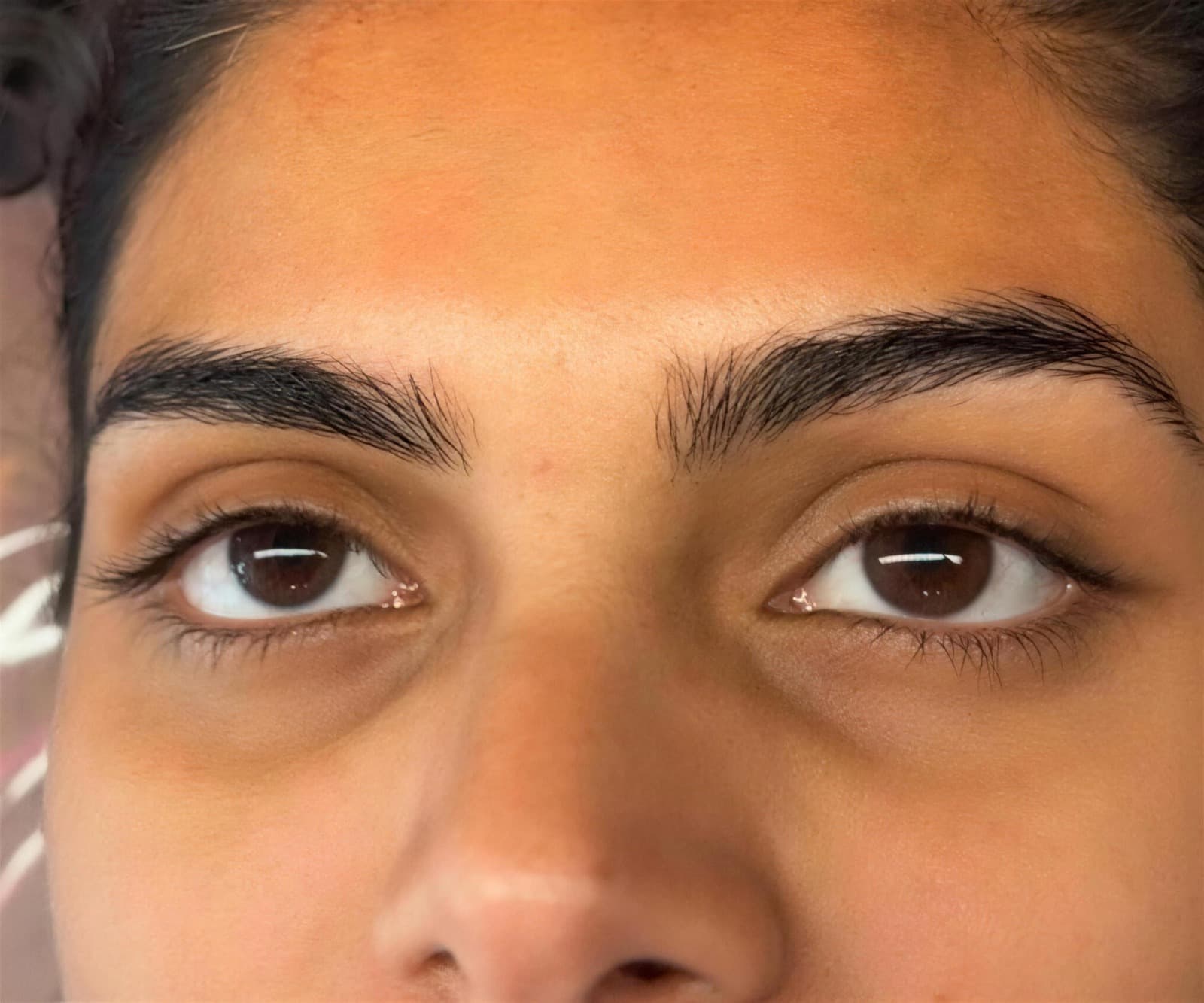 Korean lash lift and tint - before